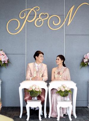 ชุดไทยเจ้าสาว ชุดไทยจักรพรรดิ์ เช่าที่แบมบี้ เวดดิ้ง ห้วยขวาง